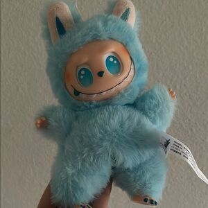 Cute Blue Monster Plush Toy lafufu